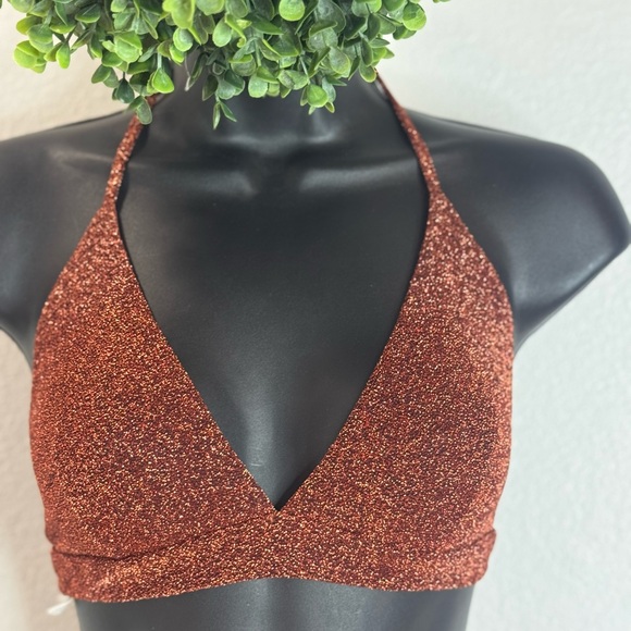 Glittering Rust Bikini Set - Picture 2 of 10